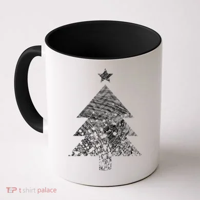 Abstract Big Christmas Tree Coffee Mug