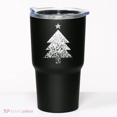 Abstract Big Christmas Tree Tumbler