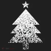 Abstract Big Christmas Tree Tumbler thumb 3