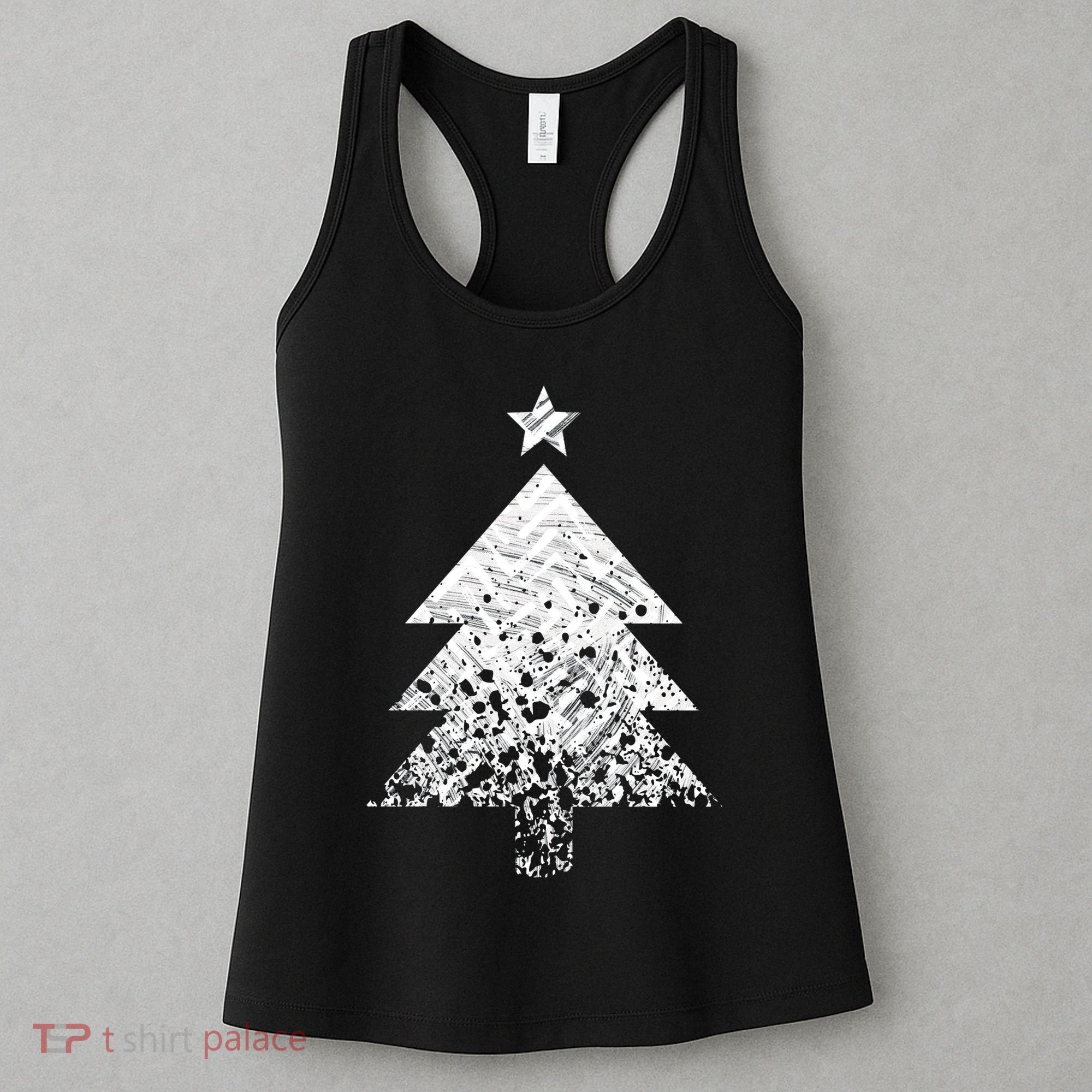 Abstract Big Christmas Tree Women's Tank Top