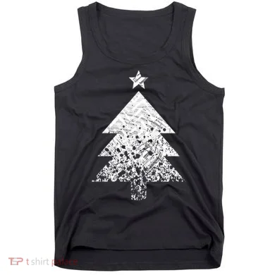 Abstract Big Christmas Tree Tank Top
