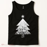 Abstract Big Christmas Tree Tank Top thumb 2