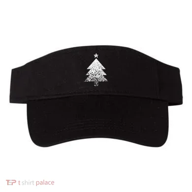 Abstract Big Christmas Tree Visor