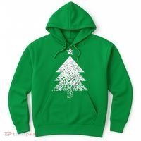 Abstract Big Christmas Tree Hoodie thumb 0