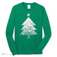 Abstract Big Christmas Tree Long Sleeve Shirt thumb 0