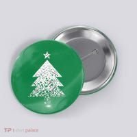 Abstract Big Christmas Tree Button thumb 0