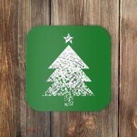 Abstract Big Christmas Tree Coaster thumb 0