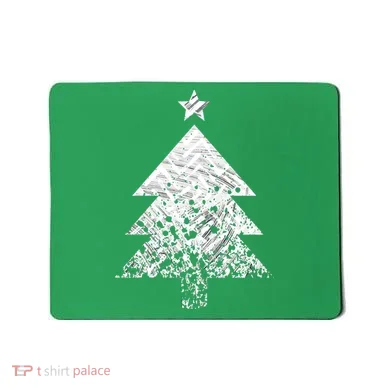 Abstract Big Christmas Tree Mousepad