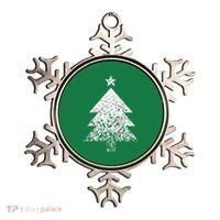 Abstract Big Christmas Tree Ornament thumb 0