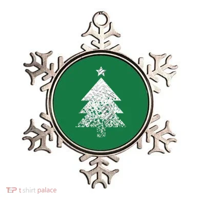 Abstract Big Christmas Tree Ornament