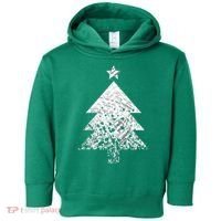 Abstract Big Christmas Tree Toddler Hoodie thumb 0