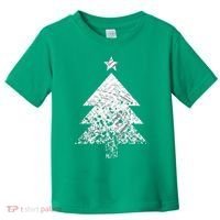 Abstract Big Christmas Tree Toddler T-Shirt thumb 0