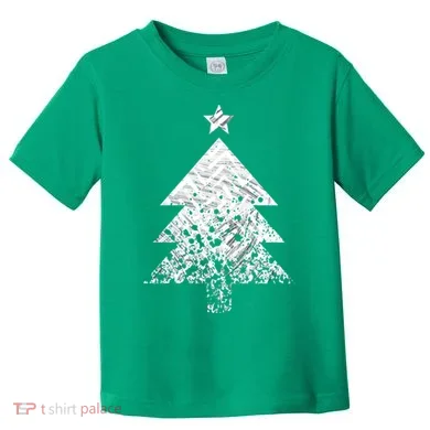 Abstract Big Christmas Tree Toddler T-Shirt