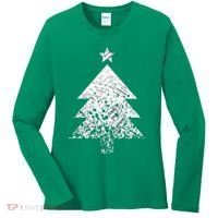Abstract Big Christmas Tree Women's Long Sleeve Shirt thumb 0