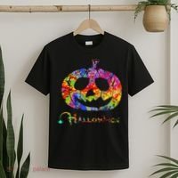 Abstract Halloween Pumpkin T-Shirt thumb 2
