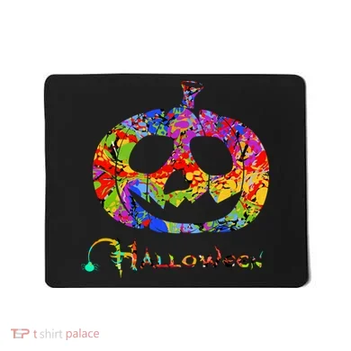 Abstract Halloween Pumpkin Mousepad