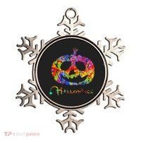 Abstract Halloween Pumpkin Ornament thumb 0