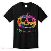 Abstract Halloween Pumpkin Kids T-Shirt thumb 0