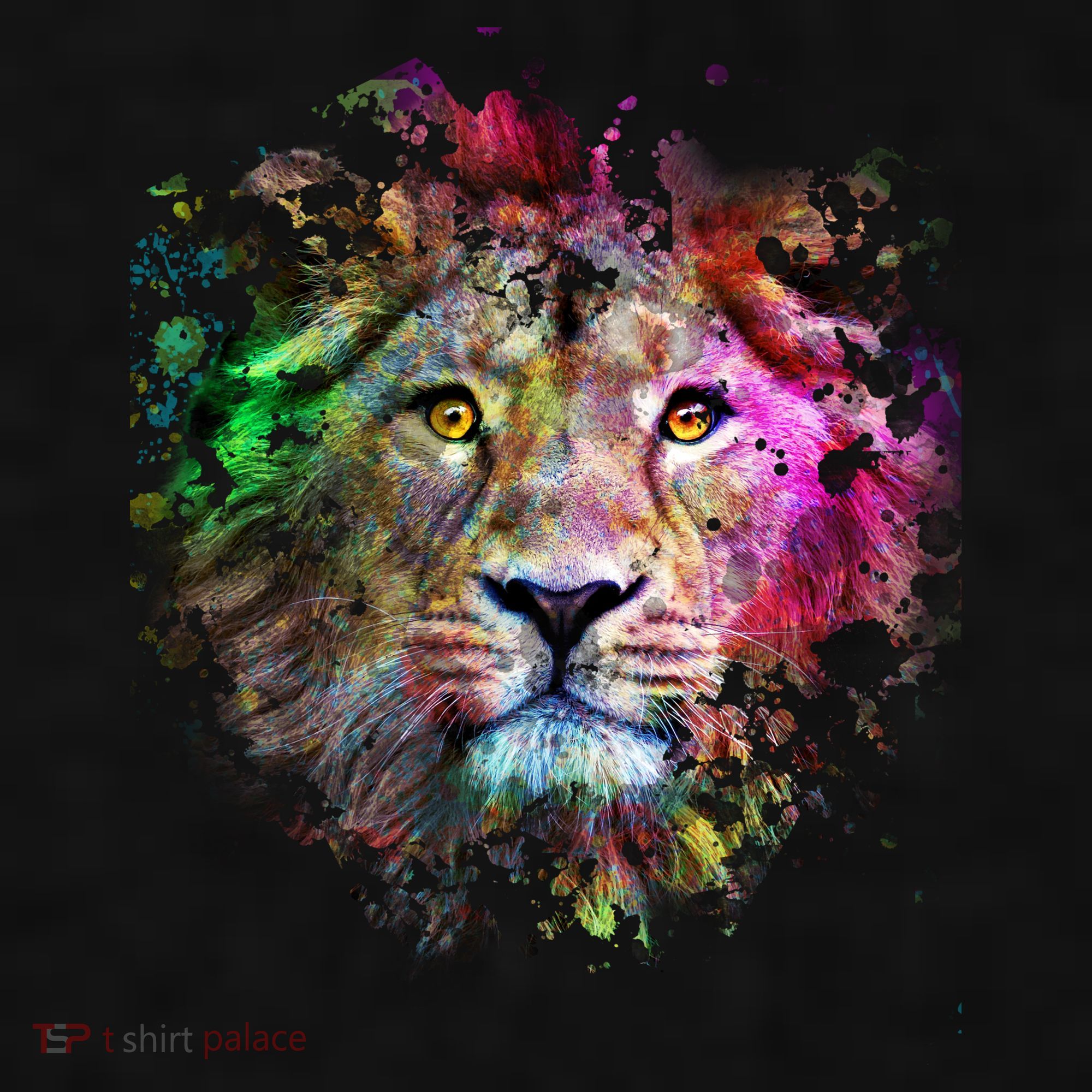 Abstract Lion Ladies PosiCharge Tri-Blend Wicking Tank