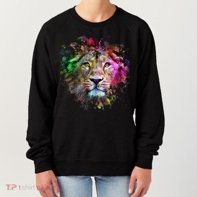 Abstract Lion Women's Sweatshirt