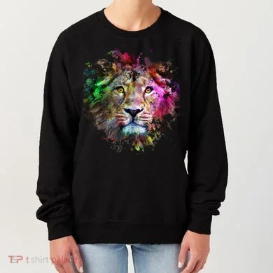 Abstract Lion Women's Sweatshirt