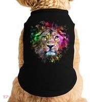 Abstract Lion Doggie Tank thumb 0