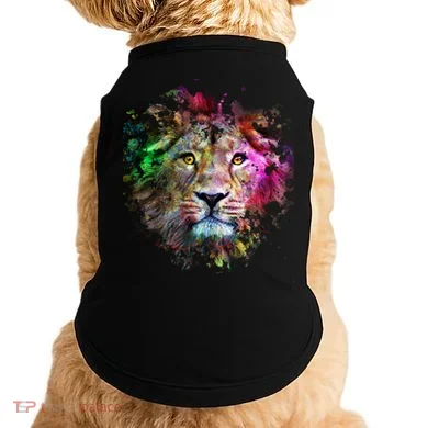 Abstract Lion Doggie Tank