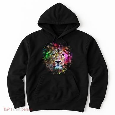 Abstract Lion Hoodie