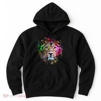 Abstract Lion Hoodie thumb 0