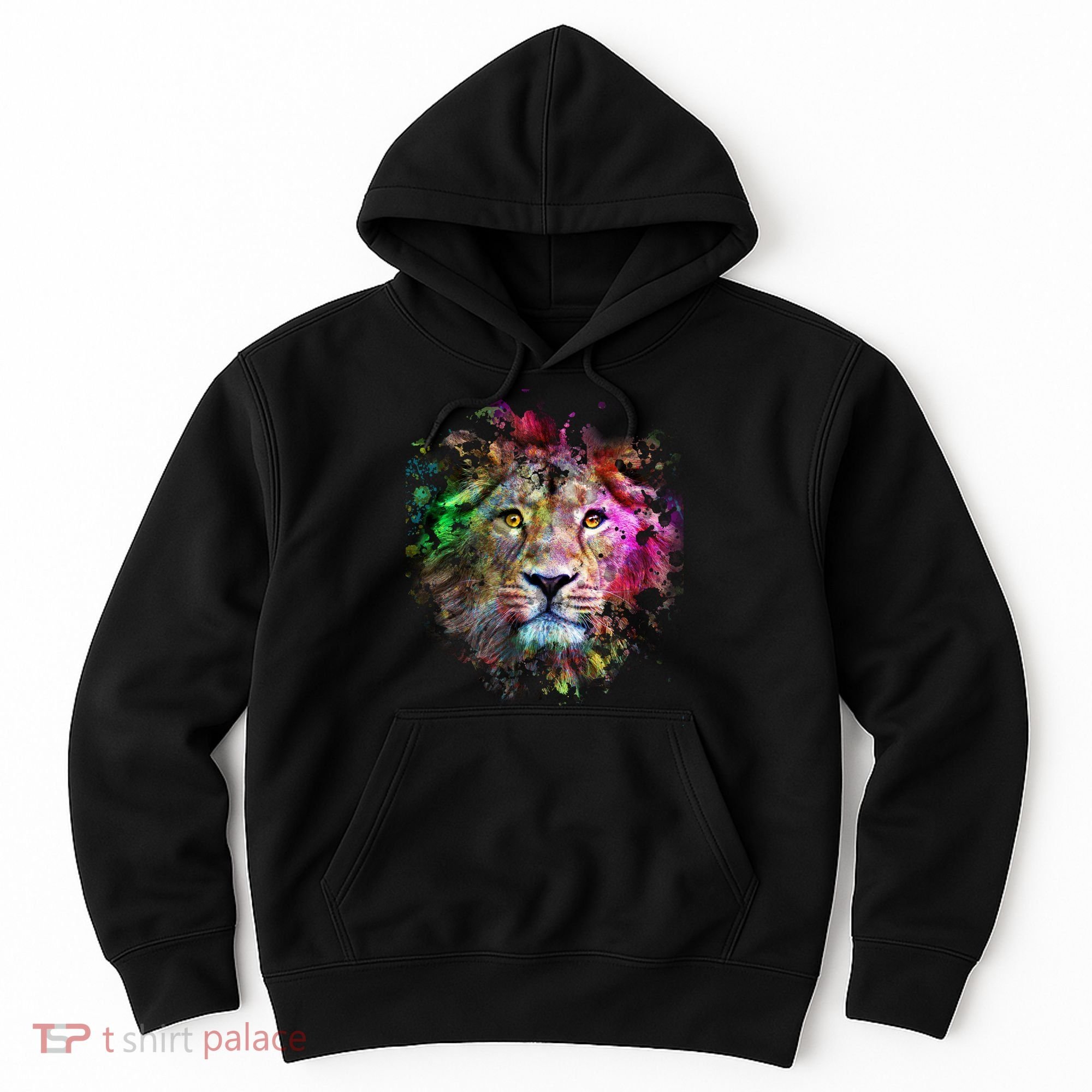 Abstract Lion Hoodie
