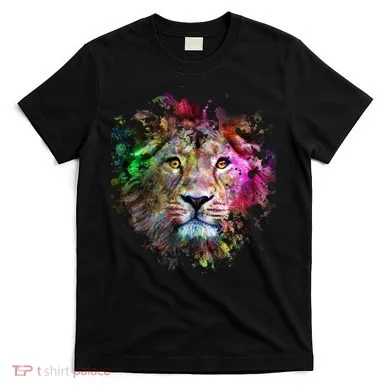 Abstract Lion T-Shirt