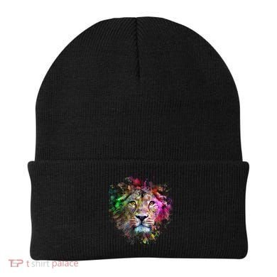 Abstract Lion Beanie