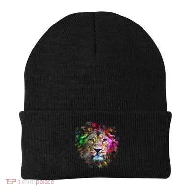 Abstract Lion Beanie