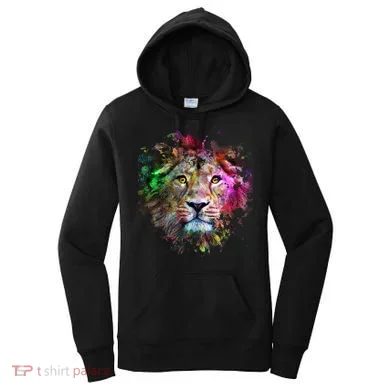 Abstract Lion Women's Hoodie