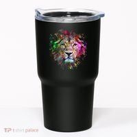 Abstract Lion Tumbler thumb 0