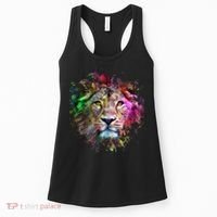 Abstract Lion Women's Tank Top thumb 0