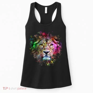 Abstract Lion Women's Tank Top