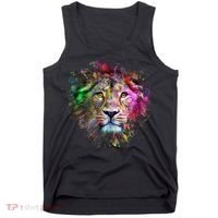 Abstract Lion Tank Top thumb 0