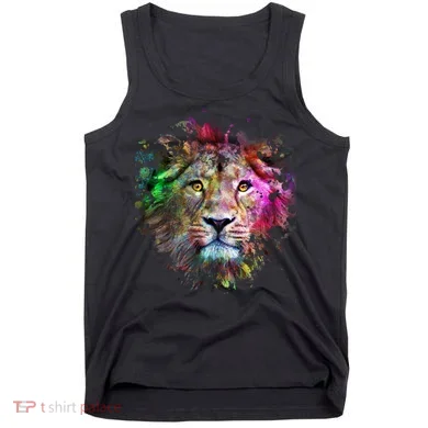 Abstract Lion Tank Top