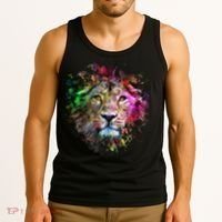 Abstract Lion Tank Top thumb 3