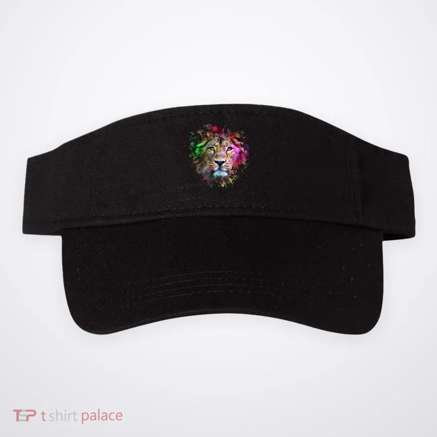 Abstract Lion Visor