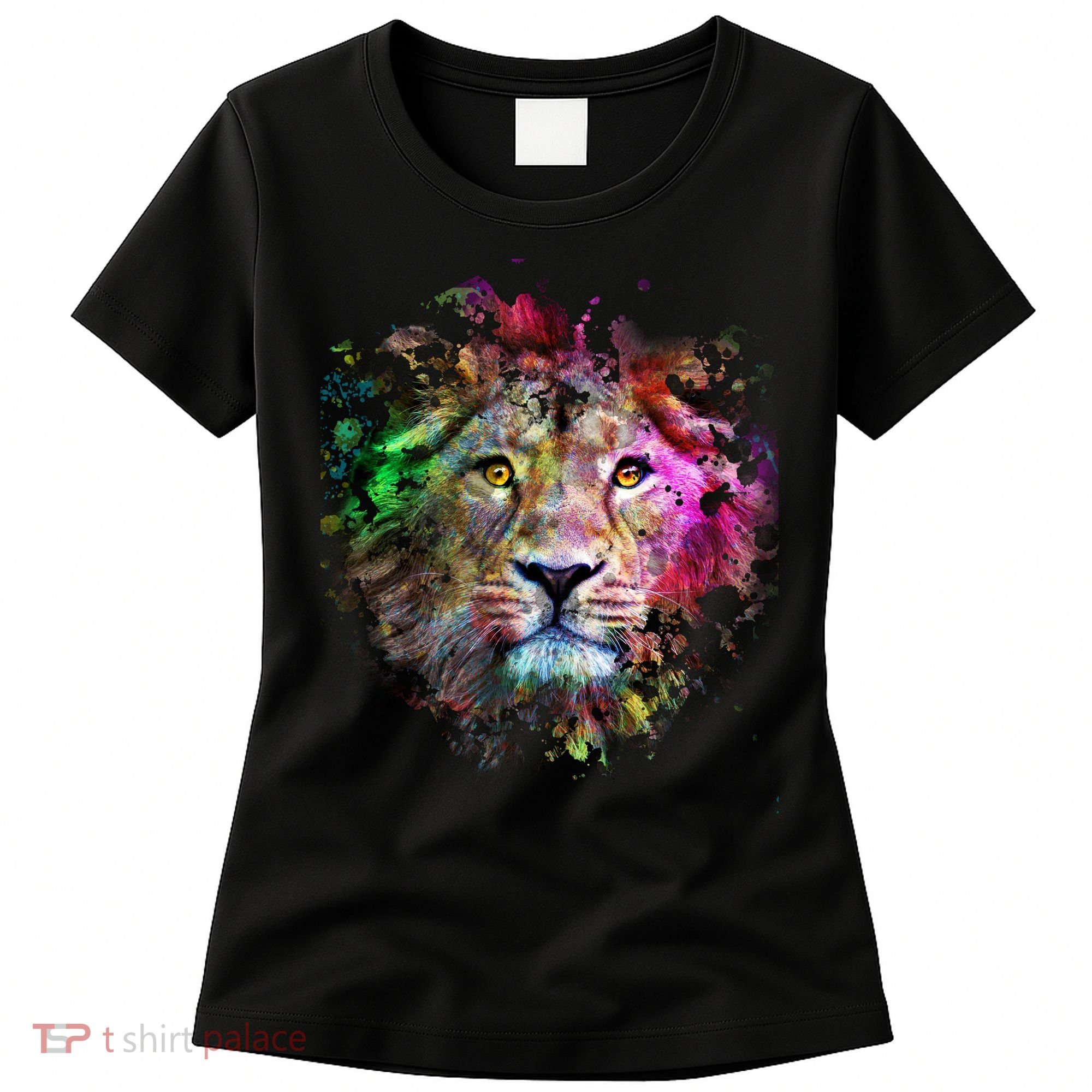 Abstract Lion Women's T-Shirt