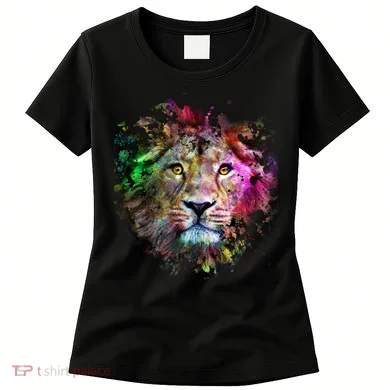Abstract Lion Women's T-Shirt