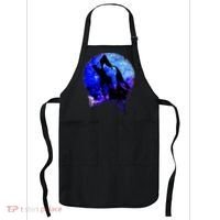 Abstract Moon Wolf Apron thumb 0
