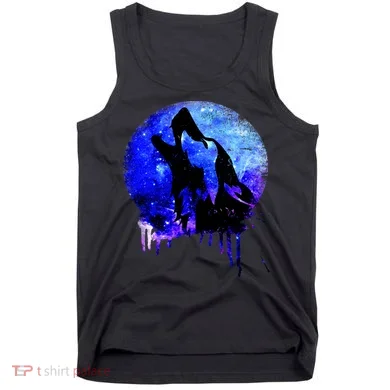Abstract Moon Wolf Tank Top