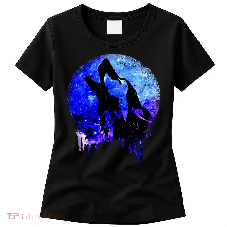 Abstract Moon Wolf Women's T-Shirt