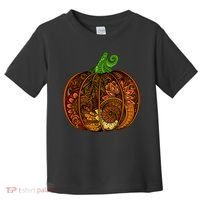 Abstract Pumpkin Thanksgiving Logo Toddler T-Shirt thumb 0