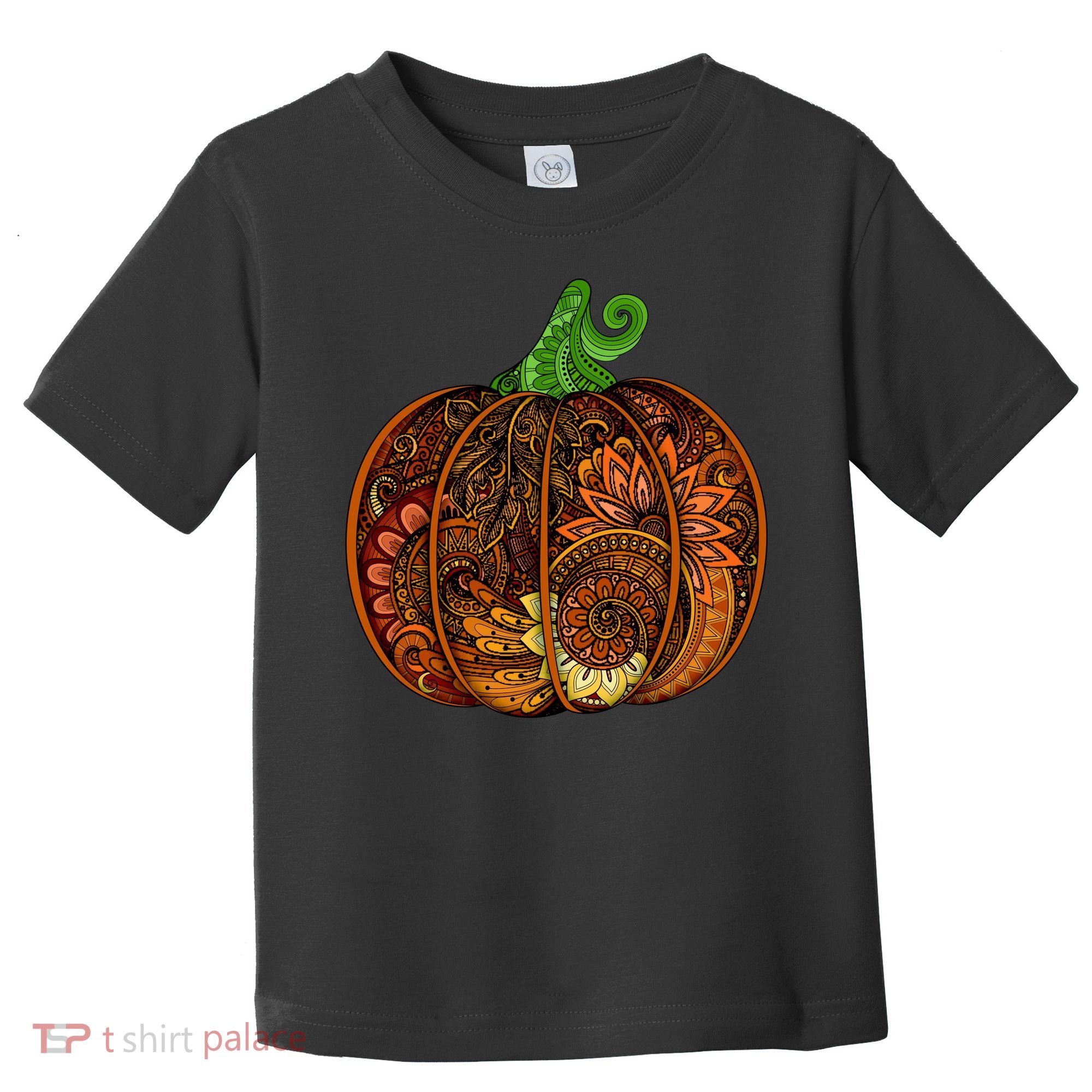 Abstract Pumpkin Thanksgiving Logo Toddler T-Shirt