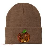 Abstract Pumpkin Thanksgiving Logo Beanie thumb 0