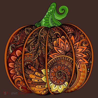 Abstract Pumpkin Thanksgiving Logo Beanie